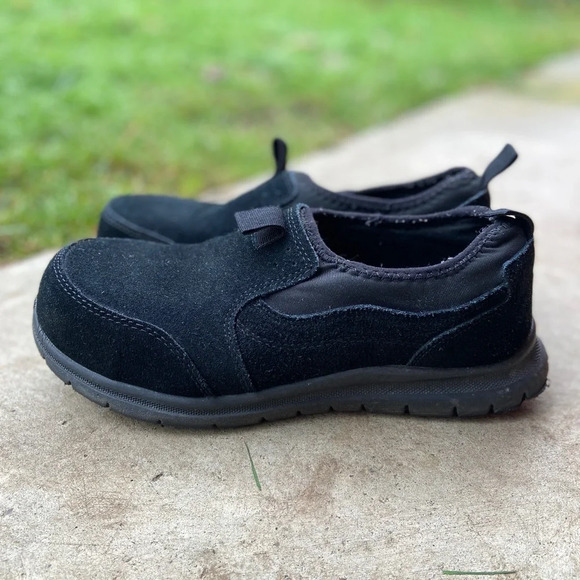 Workload men’s slip on work leather suede boot shoe Sz 7 - Picture 2 of 9